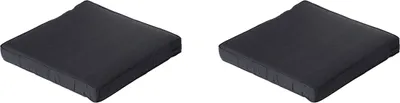 Produktbild von Madison - Lounge Sitzkissen Basic schwarz - ca. 60x60 cm - 2er-Set