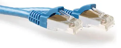 Produktbild von ACT FB7615, 15 m, Cat6a, S/FTP (S-STP), RJ-45, RJ-45, Blau