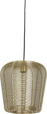 Image de Light & Living - suspension - Adeta - or - métal - lampe en fil métallique - E27 - 2945885