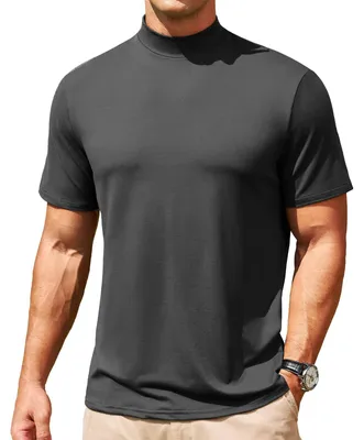 Productafbeelding van T-shirt Met Staande Kraag - Slim Fit