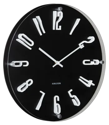 Produktbild von WANDUHR Esencia Elevated - Schwarz - 40/40/ cm