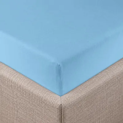 Produktbild von Traumschlaf Spannbettlaken Samtweich mit Lyocell™ Lyocell – kühlend & temperaturausgleichend 90x190 - 100x220 cm hellblau