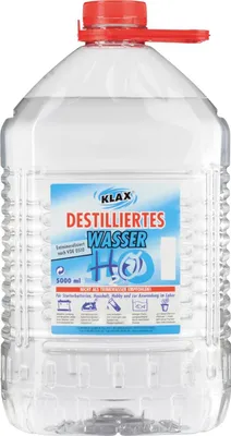 Produktbild von KLAX Destilliertes Wasser 5 Liter