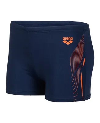 Produktbild von arena Badehose Jungen Short schnelltrocknend MaxLife, Farbe:Blau, Kinder Größen:140