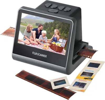 Immagine prodotto di Scanner per diapositive per digitalizzare tutte le vostre vecchie foto e negativi