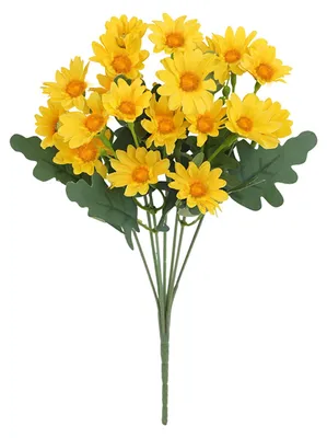 Produktbild von Künstliche Chrysanthemen – realistische Herbstblumen, UV-beständig, künstliche Blumensträuße, künstliche Chrysanthemen für die Herbstdekoration im Innen- und Außenbereich.