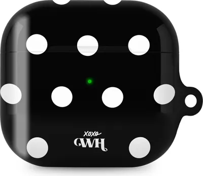 Produktbild von AirPods 3 Hülle - Polka Dots (Black)