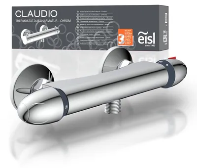 Produktbild von eisl VITAL Duscharmatur mit Thermostat, Thermostat, Mischbatterie Dusche, Duschthermostat