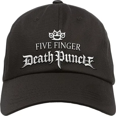 Produktbild von Five Finger Death Punch Cap Uni Metal-Kids - Logo schwarz S