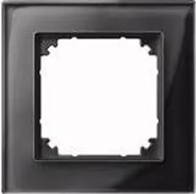Produktbild von Merten 1fach Rahmen System M, M-Plan Schwarz 489103 (489103)