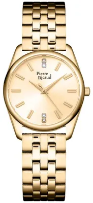 Zdjęcie produktu dla Zegarek Pierre Ricaud P21088.1191Q CYRKONIE złoty