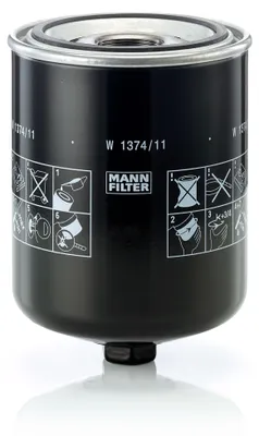 Produktbild von Ölfilter MANN-FILTER W 1374/11 Anschraubfilter