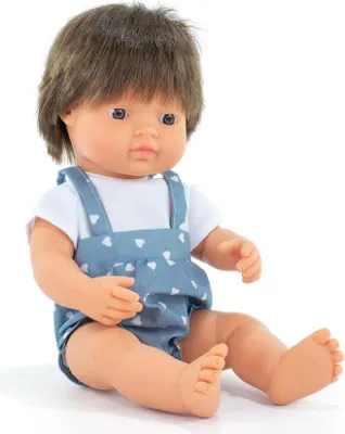 Immagine prodotto di Bambola Miniland Ragazzo europeo 38 cm - bambola giocattolo educativa
