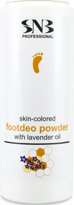 Produktbild von SNB Professional Skinfarbenes Fußdeo Pulver mit Propolis und Lavendelöl 100 g