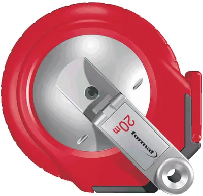 Produktbild von Format Kapselbandmaß rostfrei 10mx13mm