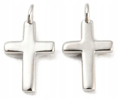 Produktbild von MIXFORM Silber 925 Anhänger Kreuz Rhodiniert 10mm