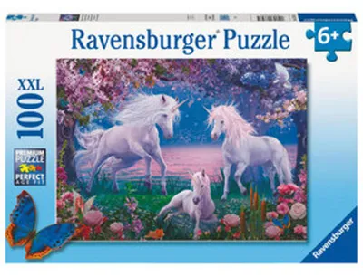 Obrázok produktu pre Kinderpuzzle Bezaubernde Einhörner (100 Teile) - Ravensburger 13347 - (Spielwaren / Puzzle)