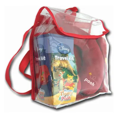 Produktbild von Reisekit Winnie the Pooh NACKENROLLE + KUSCHELDECKE +GURTSCHONER + RUCKSACKTASCHE