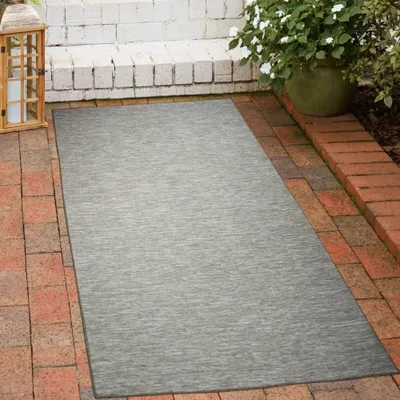 Produktbild von Teppich für Innen- und Außenbereich meliert in Sisaloptik beidseitig verwendbar in Sandfarben Größe - 60 x 100 cm