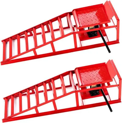 Image de Rampes hydrauliques pour chargement, capacité 5000 kg, modèle STRONGLIFT ST5T, lot de 2.