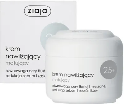 Zdjęcie produktu dla Ziaja Krem nawilżająco-matujący 25+, 50 ml