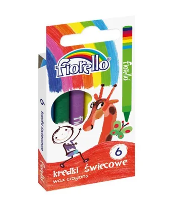 Produktbild von Kerzenstifte 6 Farben FIORELLO