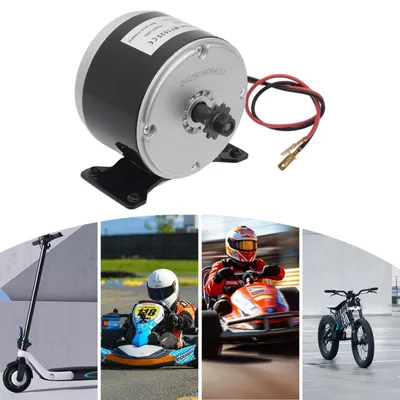 Zdjęcie produktu dla E-bike DC silnik szczotkowy 250W 24V szczotki silnik z magnesem trwałym rower skuter elektryczny 2550 RPM