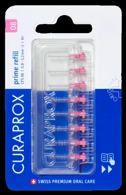 Immagine prodotto di Spazzolino Curaprox CPS 08 interdentale rosa 8 pz
