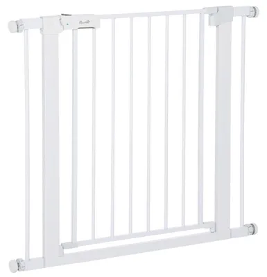 Immagine prodotto di Griglie di sicurezza per cani - Griglie metalliche protettive per porte e scale | Colore: Bianco