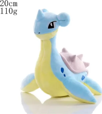Produktbild von Lapras Plüschtier 20 cm – Pokémon Kuscheltier – Weiches Spielzeug für Kinder