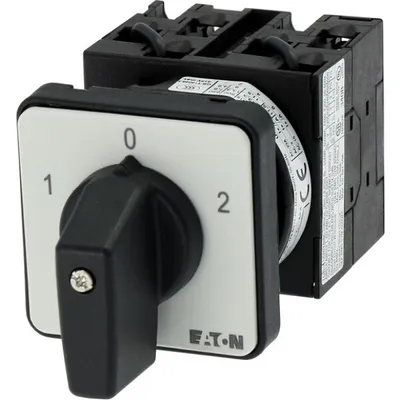 Image de Eaton T0-3-8401/E Interrupteur électrique Interrupteur à bascule 3P Noir - Métallique (091047)