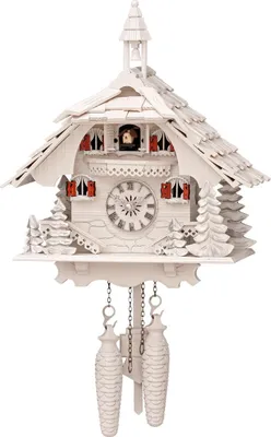 Image de Engstler - 444/3_Q - Coucou - Quartz - Noyer - 31 cm