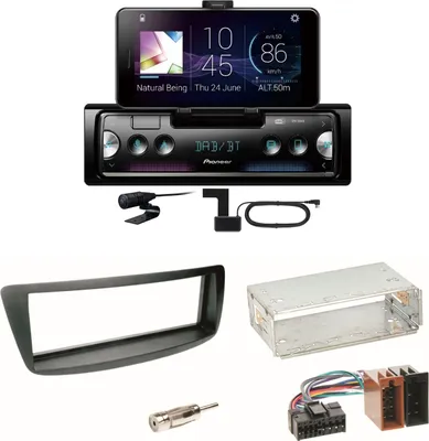 Produktbild von Pioneer SPH-20DAB Digitalradio USB Einbauset Toyota Aygo Citroen C1 Peugeot 107