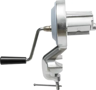 Immagine prodotto di Pressa per pasta / Pressa manuale - Lega di alluminio - Portatile - Per uso domestico e ristorazione - Argento