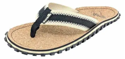Obrázok produktu pre Gumbies – pánske žabky, korok PP8013 (38,5 EU) (béžová/čierna)