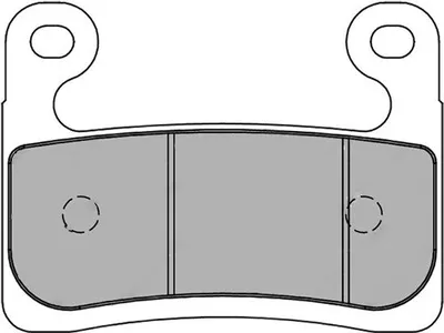Produktbild von Ferodo Fdb2321st Bremsbeläge Durchsichtig Durchsichtig One Size