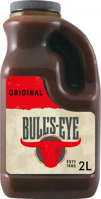 Image de Bulls Eye Barbecue Sauce barbecue originale avec arôme de fumée 2000ml