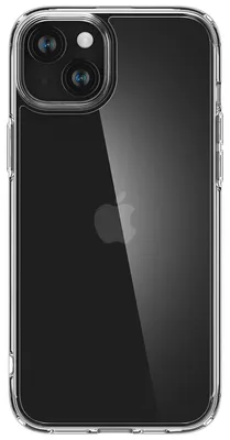 Produktbild von Spigen ACS06793, Cover, Apple, iPhone 15, 15,5 cm (6.1"), Transparent