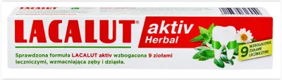 Obrázok produktu pre Lacalut Aktiv Herbal pasta do zębów 75 ml