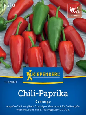 Produktbild von Kiepenkerl Chili-Paprikasamen Camargo F1 Capsicum annuum 7 Pflanzen