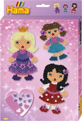 Produktbild von Hama Beads 3447, Bastelset für Kinder, 5 Jahr(e), PVC, Mehrfarbig, 1507 Stück(e)