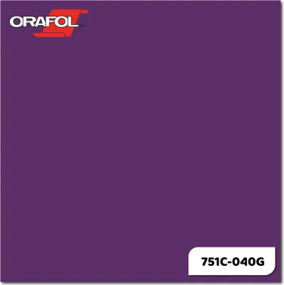Produktbild von ORAFOL ORACAL 751C Meterware - 040 VIOLET in 126 x 100cm