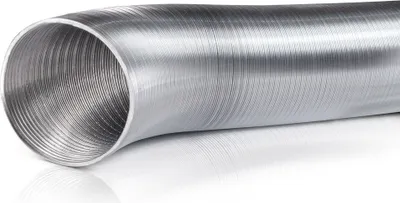 Immagine prodotto di Rokaflex Alu-flex Rohr 5000mm gestaucht 1,2 Meter DN 100
