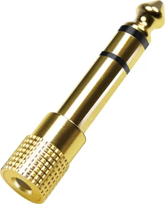 Produktbild von LogiLink Audio-Adapter 6,35 mm Klinke - 3,5 mm Klinke vergoldet
