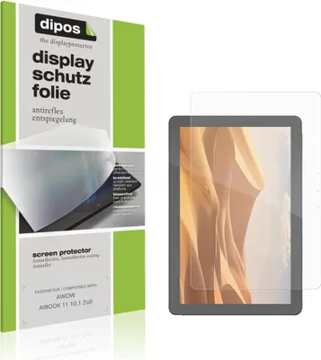 Immagine prodotto di 2x Pellicola Protettiva per AWOW AIBOOK 11 10.1 Zoll Protezione Schermo Antiriflesso dipos