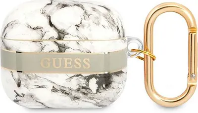 Obrázek produktu pro Guess Marble Strap - kryt pro Airpods 3 (šedý)