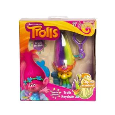 Produktbild von Trolls Rainbow Keychain Brill Schlüsselanhänger 30465