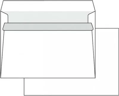 Zdjęcie produktu dla Obálka C6, 114x162mm, 1000ks, poštovní, samolepicí