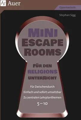 Produktbild von Mini-Escape Rooms für den Religionsunterricht