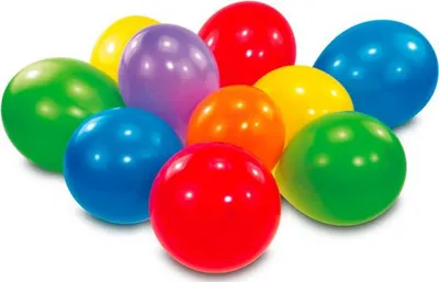 Produktbild von 30 Latexballons Standard, farbig 17,8 cm